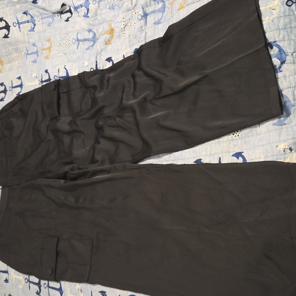 Black Cargo Pants for Women